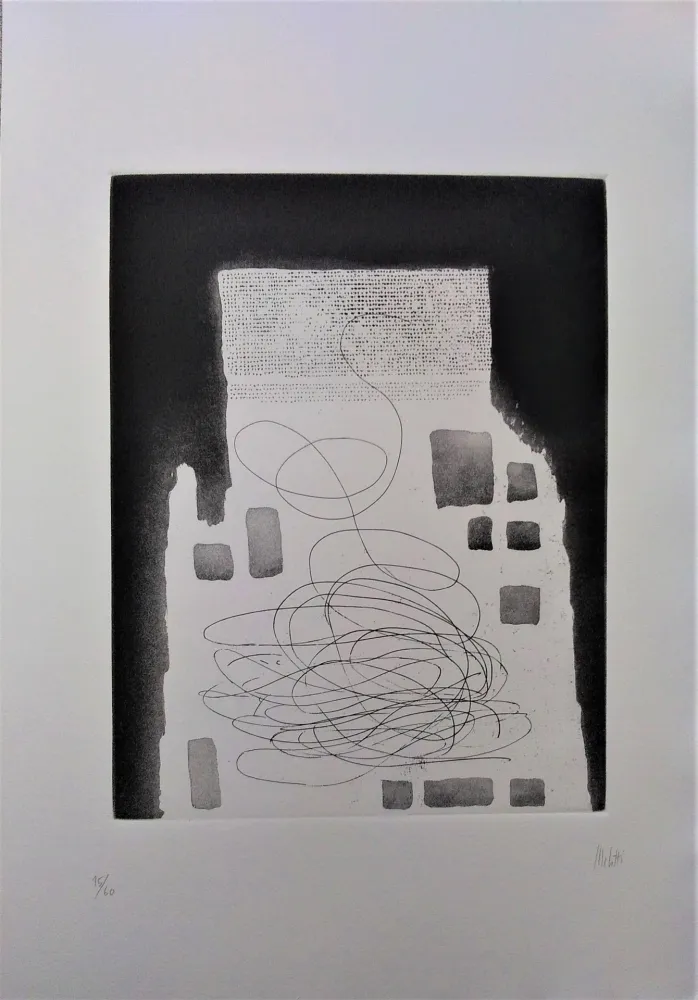 Água-Forte E Água-Tinta Melotti - Senza titolo