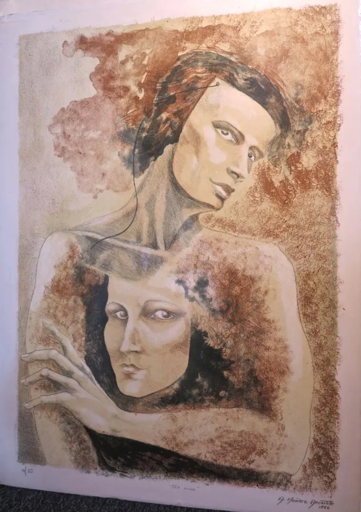 Litografia Mendez Azcarate - The Muse