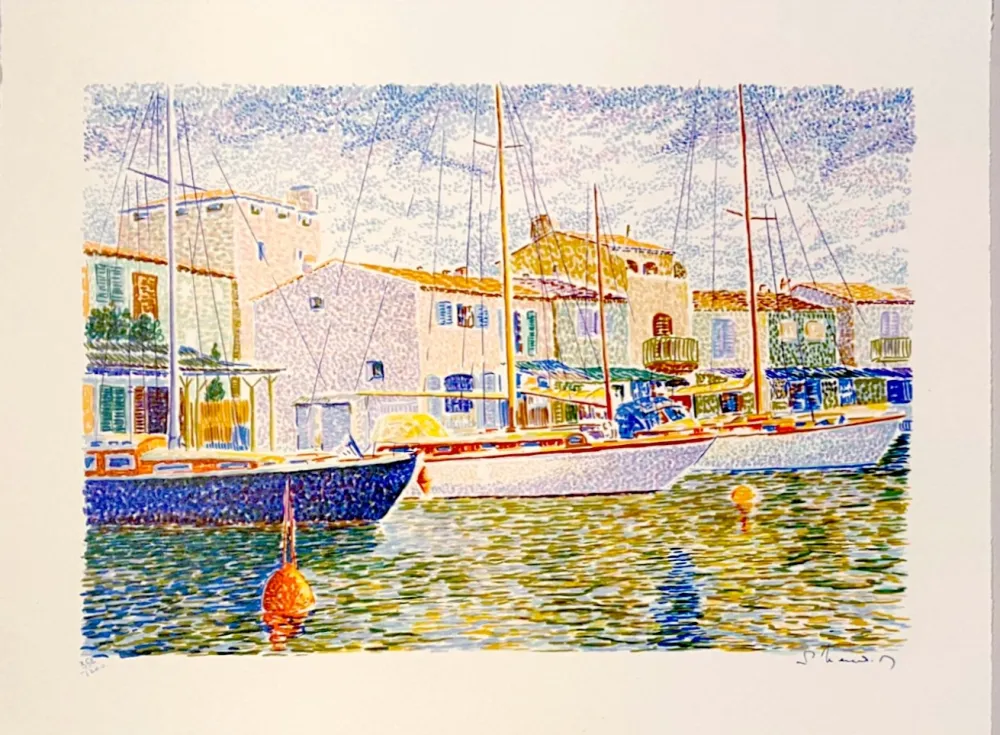 Litografia Mendjisky - Port Grimaud
