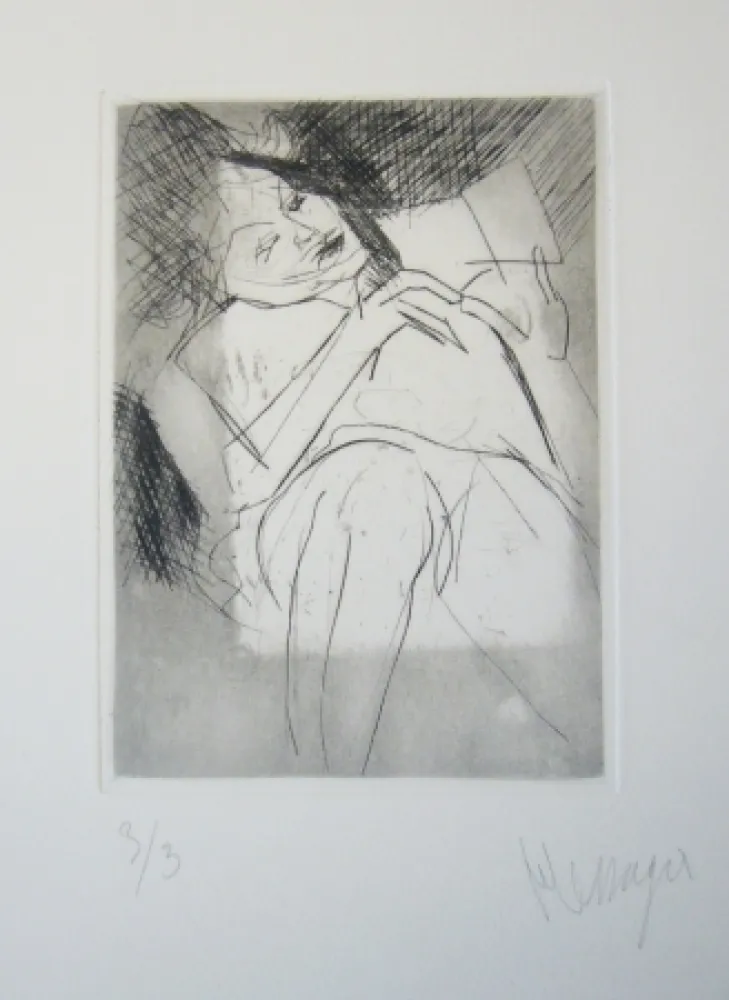 Gravura Messagier - Sans titre