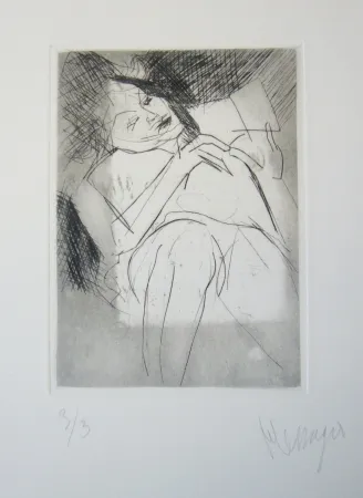 Gravura Messagier - Sans titre