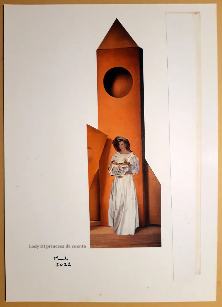 Sem Técnica Metras - Lady Di princesa de cuento