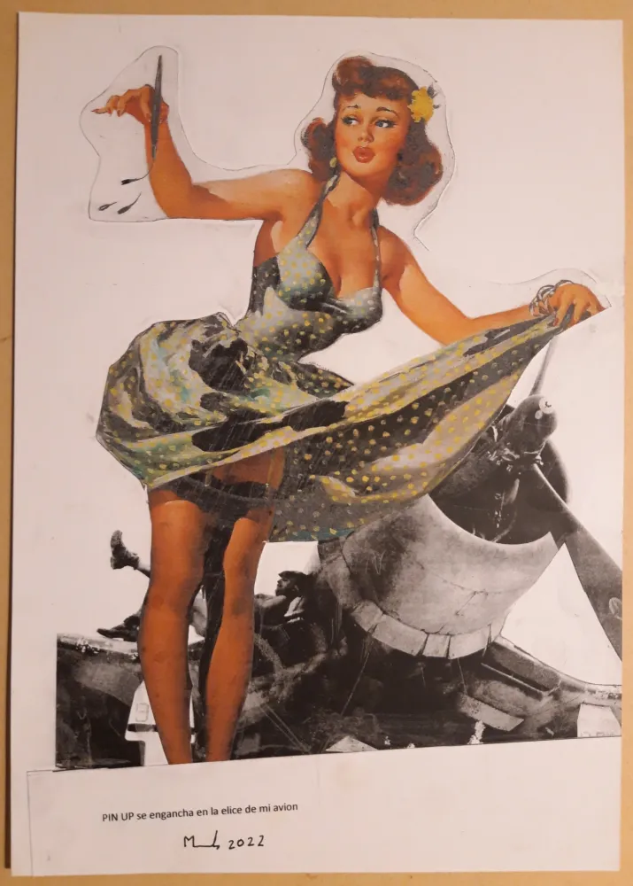 Sem Técnica Metras - PIN UP se engancha en la helice de mi avión