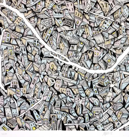 Litografia Meyso - Sans titre