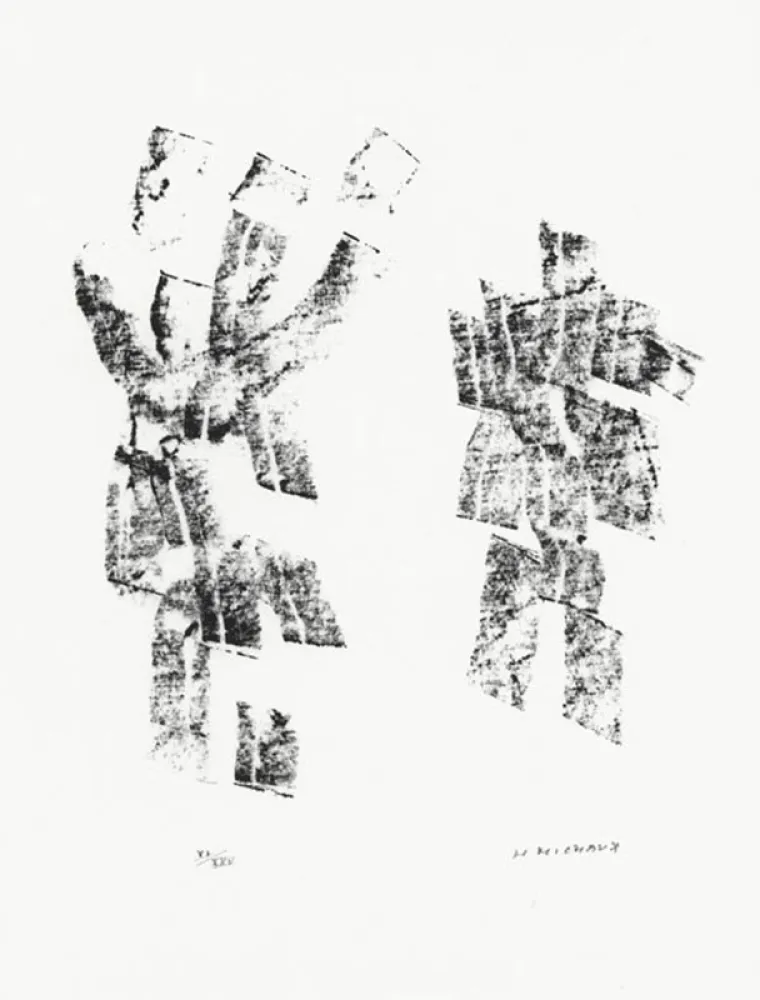 Livro Ilustrado Michaux - Décisive pliure du ciel