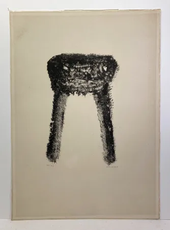 Litografia Michaux - Lithographie en noir