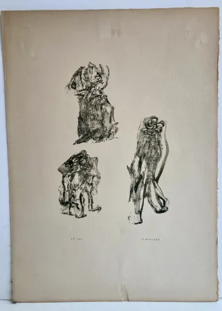 Litografia Michaux - Lithographie signée et numérotée