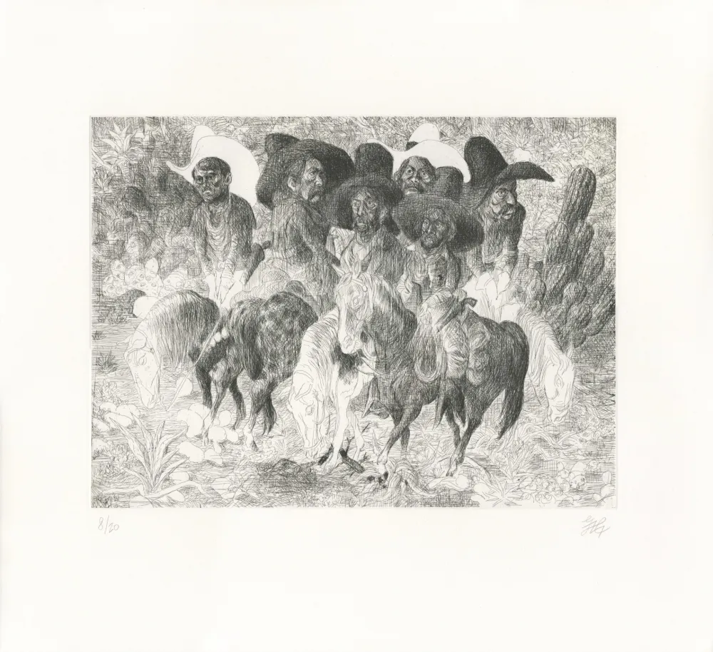 Água-Forte Micol - La Pandilla