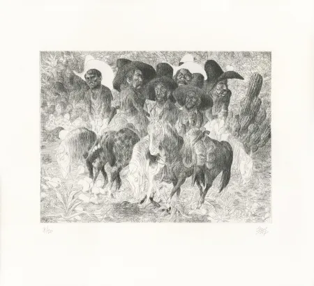 Água-Forte Micol - La Pandilla