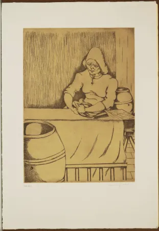 Água-Forte Migneco - La passafalle