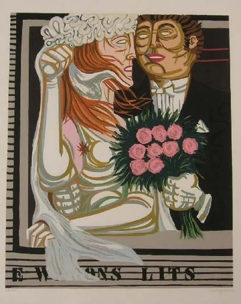 Litografia Migneco - SENZA TITOLO