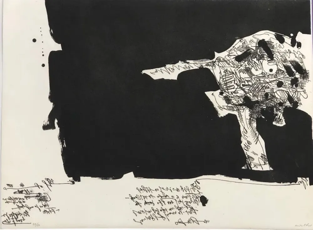 Água-Forte Millares - Antropofagia