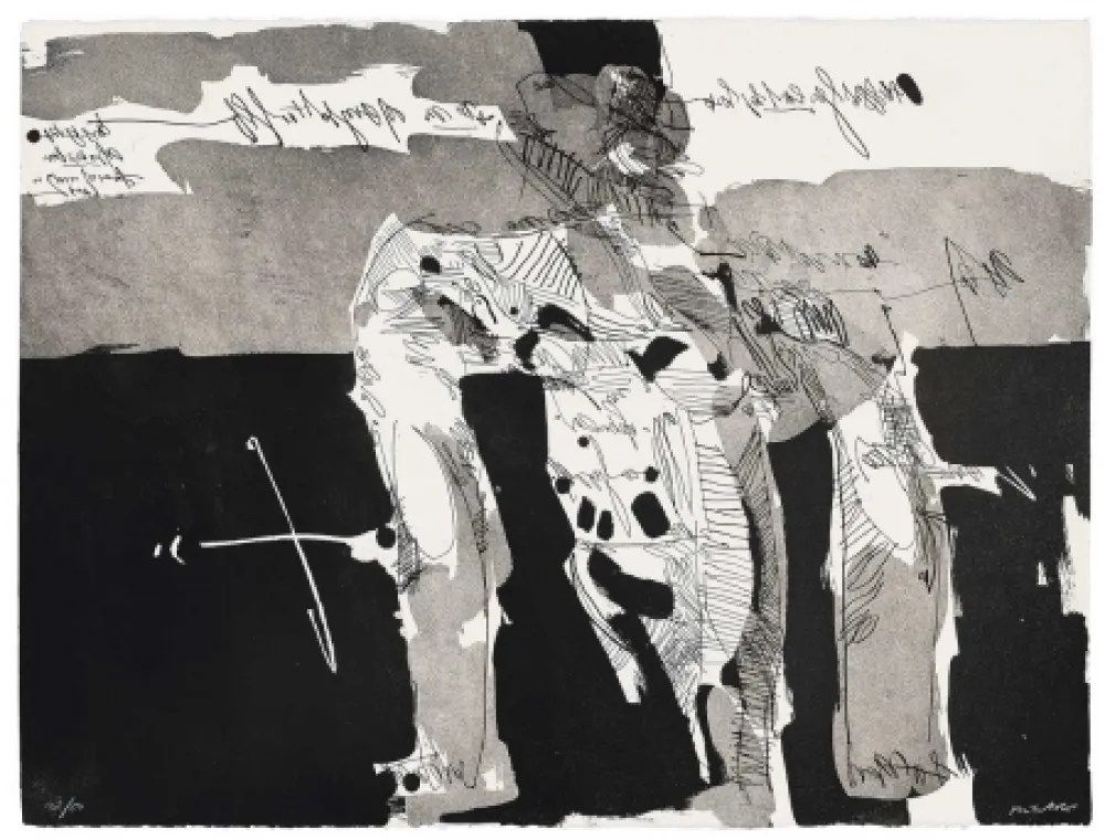 Água-Tinta Millares - Antropofauna