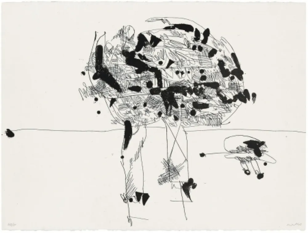 Água-Tinta Millares - Antropofauna