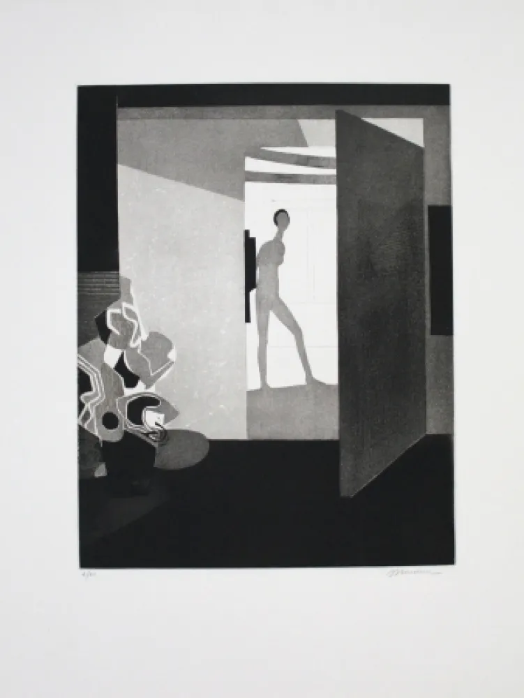 Água-Forte E Água-Tinta Minaux - Contre jour