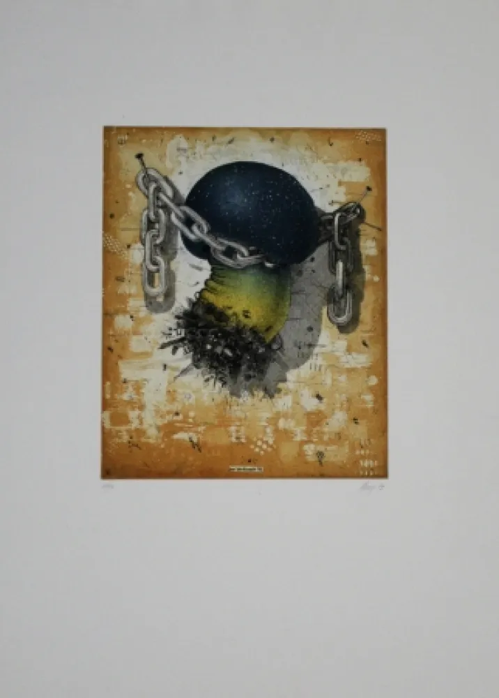 Água-Forte E Água-Tinta Minuzzi - Der verdammte Pilz