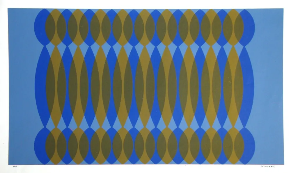 Serigrafia Miodrag - Composition Kinetic
