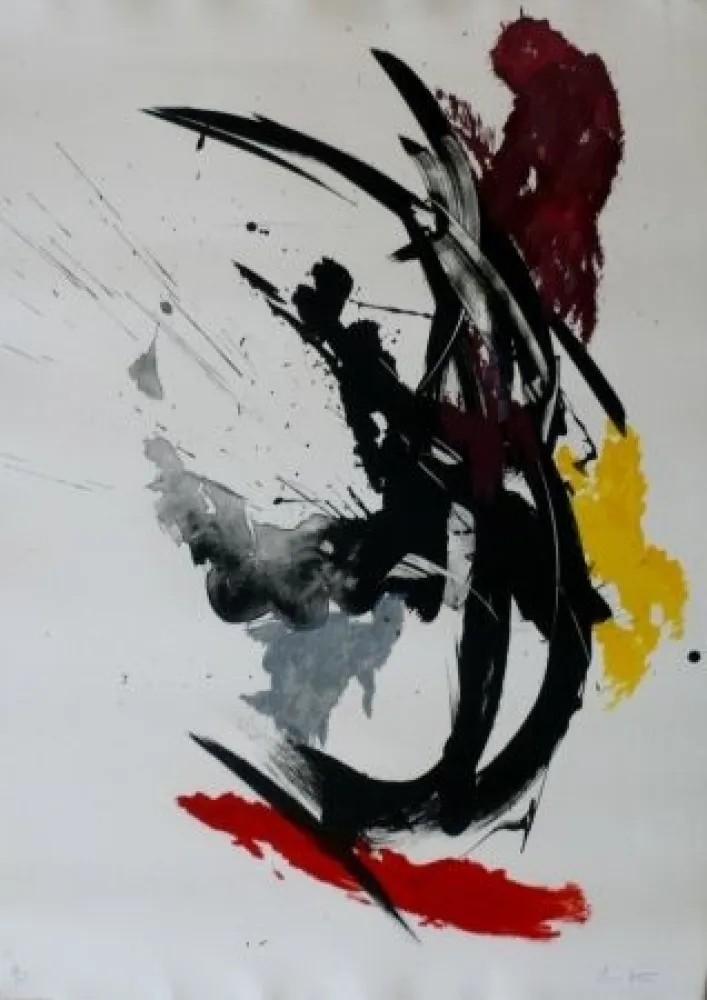 Litografia Miotte - Composition