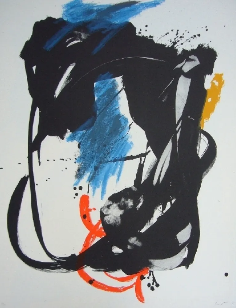 Litografia Miotte - Concept hieratique