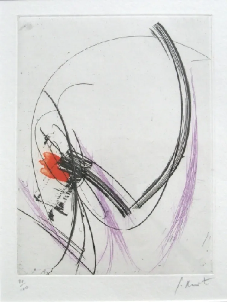 Água-Forte Miotte - État d'âme