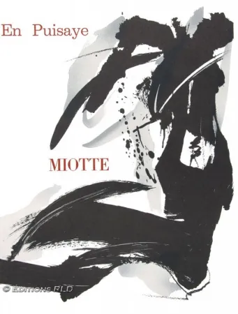 Livro Ilustrado Miotte - Poétique de Jean Miotte 