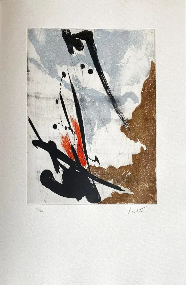 Água-Forte Miotte - Près des murs