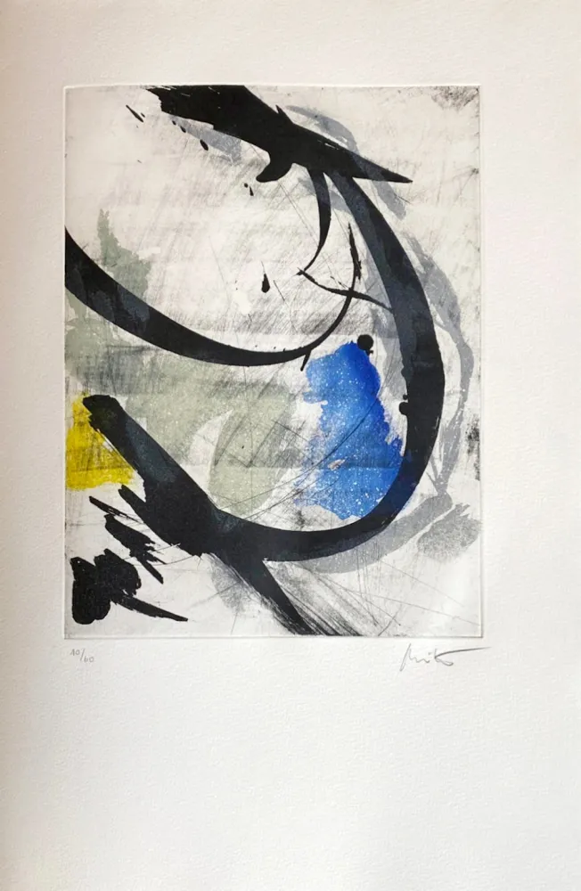 Água-Forte Miotte - Près des murs