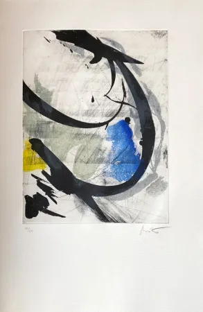 Água-Forte Miotte - Près des murs