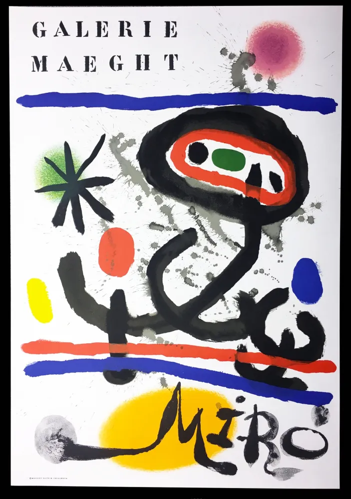 Cartaz Miró - Affiche originale 