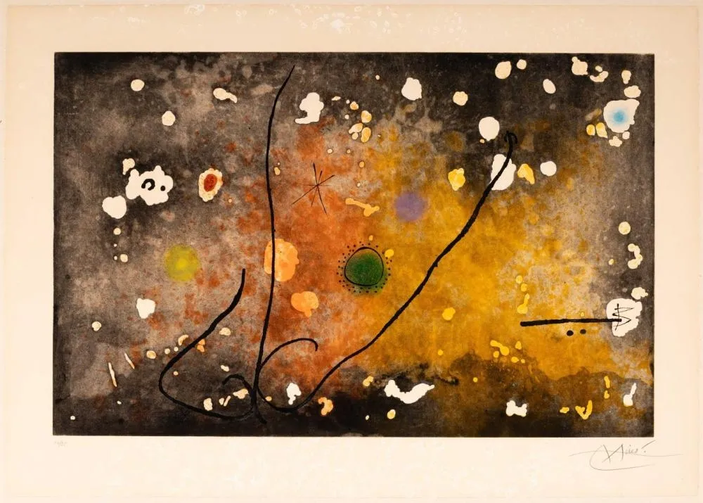 Água-Tinta Miró - Archipel Sauvage III