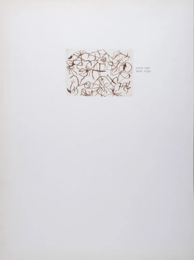 Gravura Miró - Astres et Danseurs