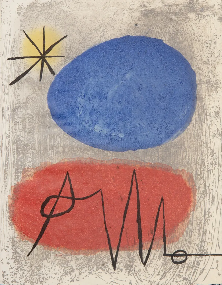 Água-Forte E Água-Tinta Miró - Bagatelles Vegetales