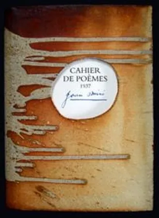 Livro Ilustrado Miró - Cahier de poemes 1937 