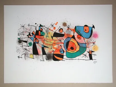 Litografia Miró - Céramiques