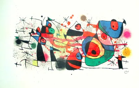 Litografia Miró - Ceramiques