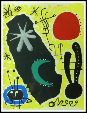 Estêncil Miró - COMPOSITION 