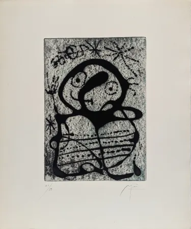 Litografia Miró - Constellations 