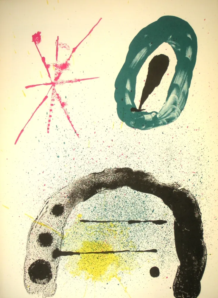 Livro Ilustrado Miró - Derriere le Miroir n. 139/140