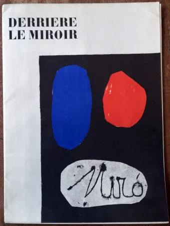 Livro Ilustrado Miró - Derrière le Miroir n. 57, 58, 59 Juin, Juillet, Aout 1953.