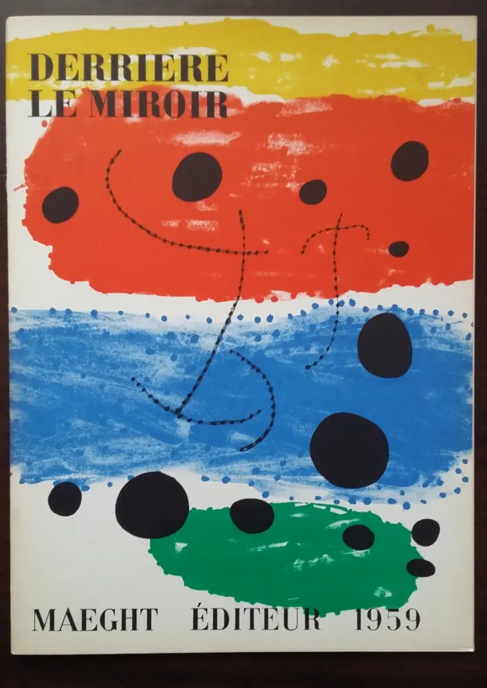 Livro Ilustrado Miró - DERRIÈRE LE MIROIR N°117