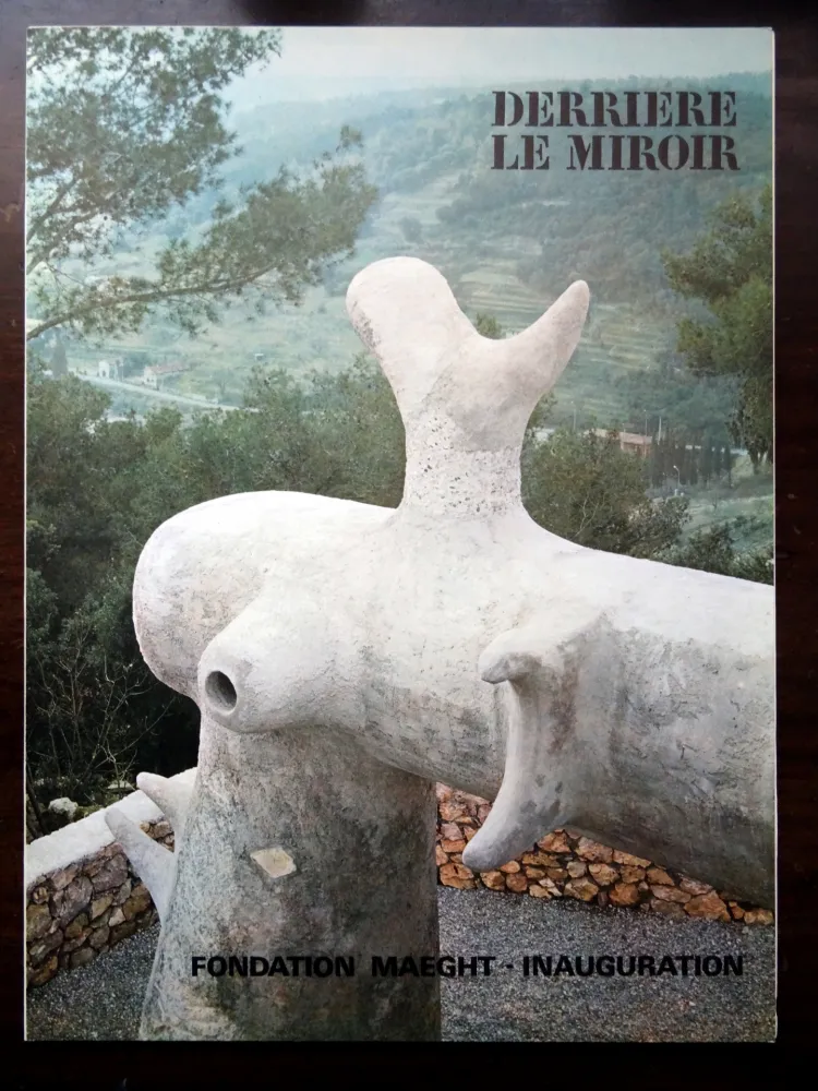 Livro Ilustrado Miró - DERRIÈRE LE MIROIR N°155 ''LA FONDATION MAEGHT'' 