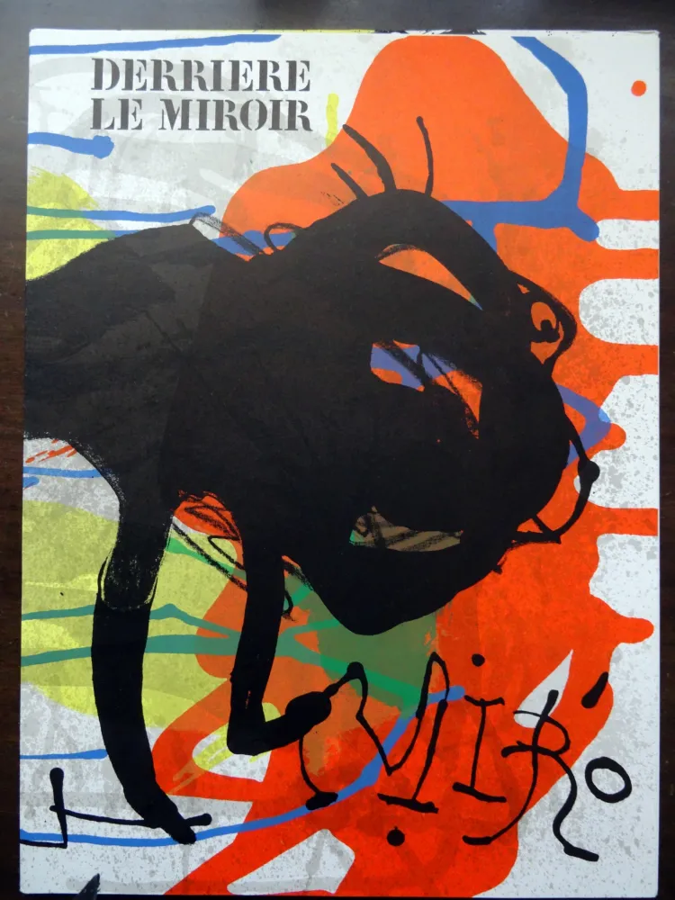 Livro Ilustrado Miró - DERRIÈRE LE MIROIR N°203 ''SOBRETEIXIMS ET SACS''