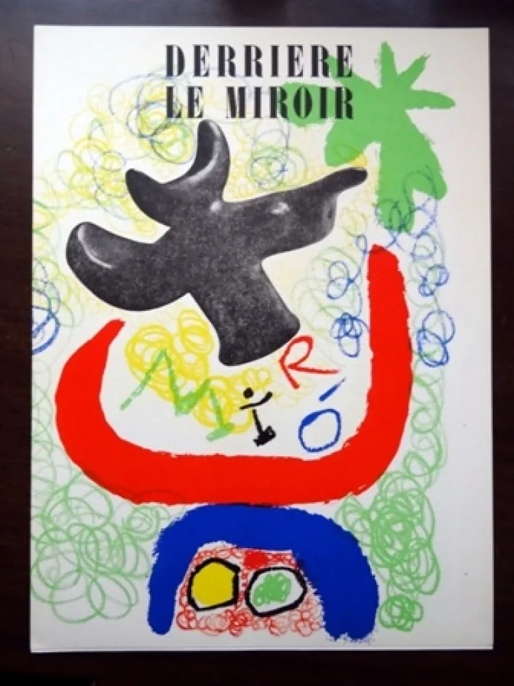 Livro Ilustrado Miró - DERRIÈRE LE MIROIR N°29 - 30