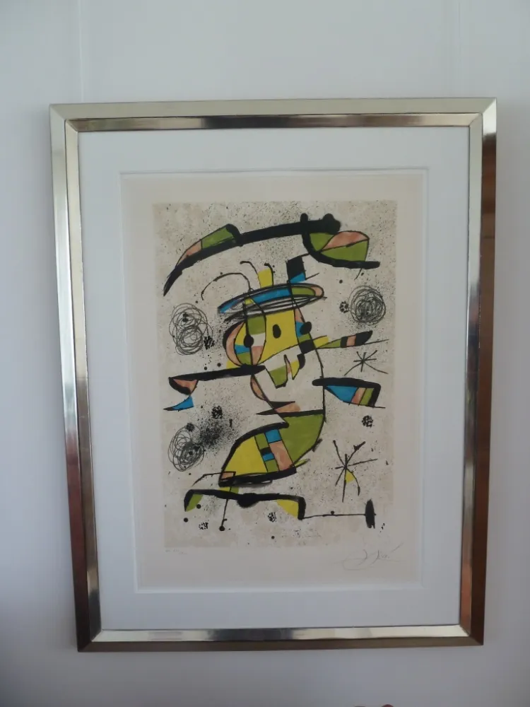 Litografia Miró - El Dancaire 