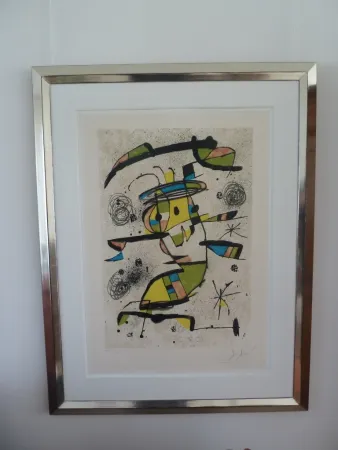 Litografia Miró - El Dancaire 