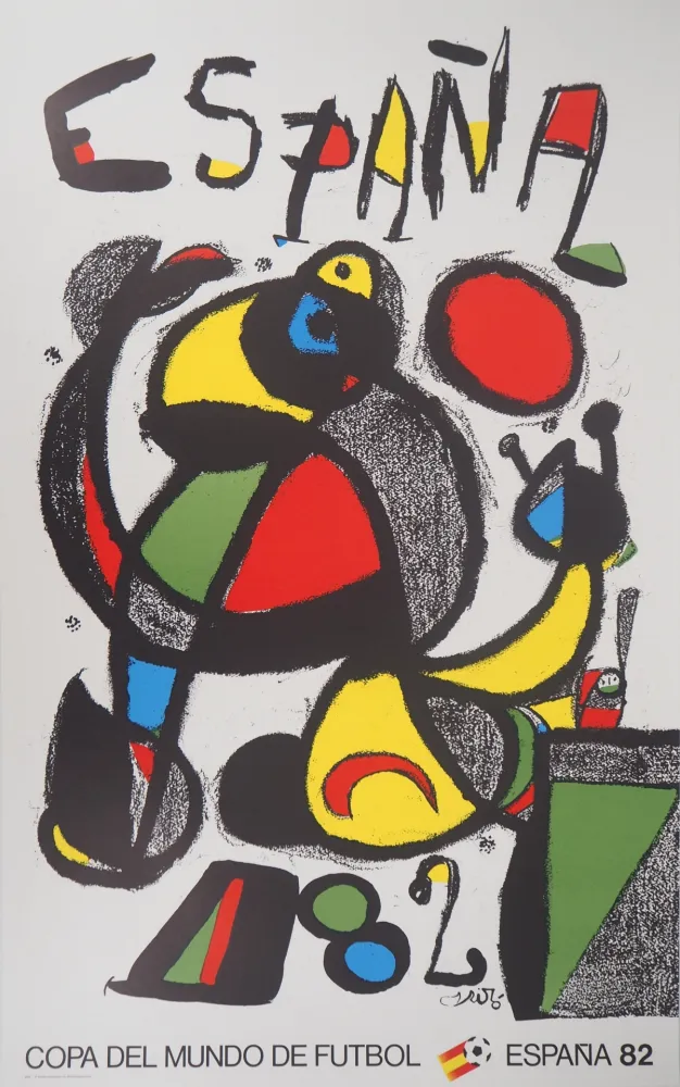 Livro Ilustrado Miró - Espana, personnage surréaliste