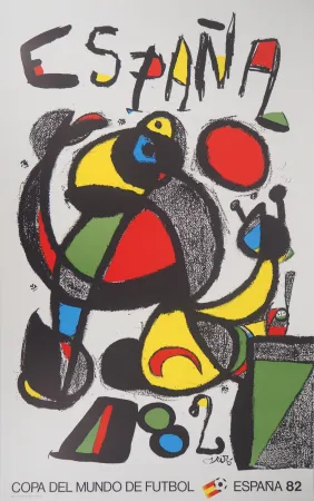 Livro Ilustrado Miró - Espana, personnage surréaliste