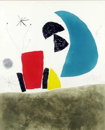 Gravura Miró - Espriu