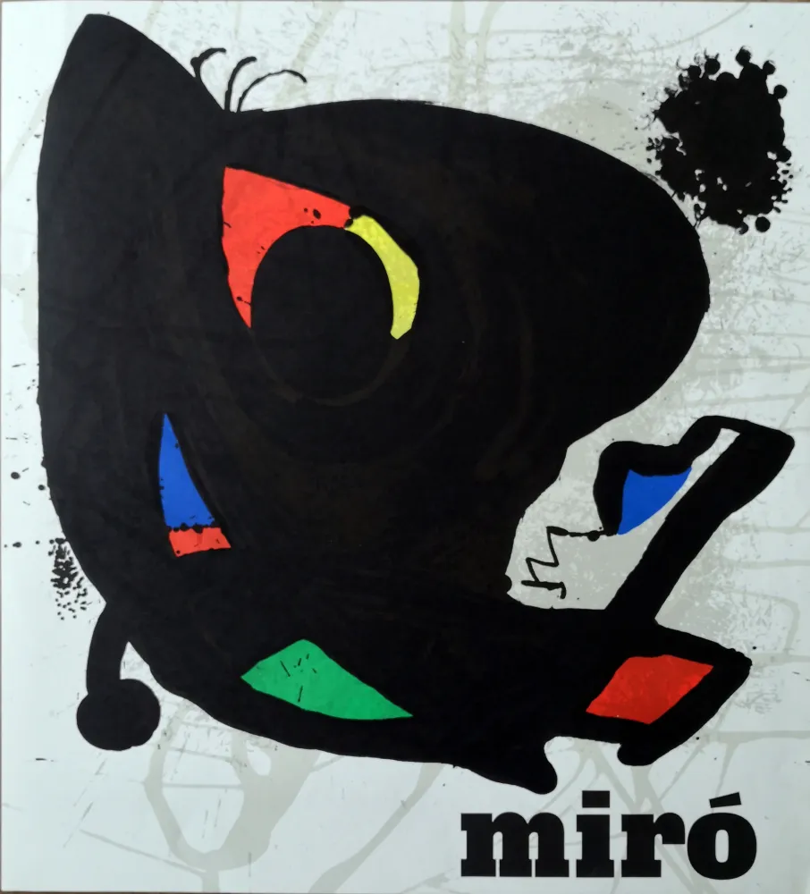 Litografia Miró - Exposition 