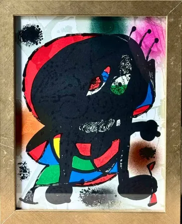 Litografia Miró - Figure 1115